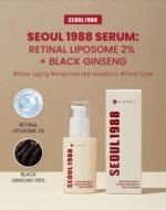 SEOUL 1988 Serum Retinal Liposome 2% + Black Ginseng 30ml - Image 3