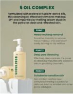K-Secret Seoul 1988 Cleansing Oil Pine Cica 1% + Probotics 150ml - Image 2