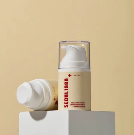 K-Secret Seoul 1988 Cream with Retinal Liposome & Fermented Rice for Anti-Aging & Brightening - 50ML