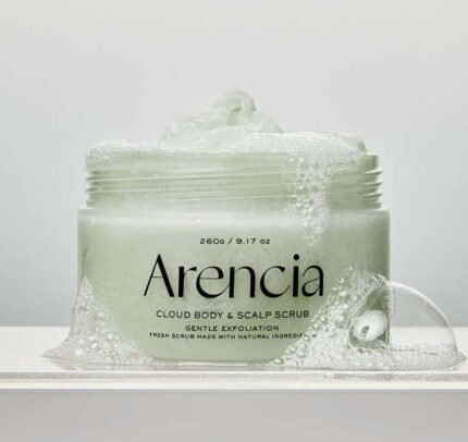 Arencia Fresh Cloud Body & Scalp Scrub-260g