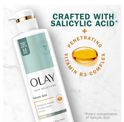 Olay Skin Solutions Hydrating Body Wash for Women with Salicylic Acid 530ml