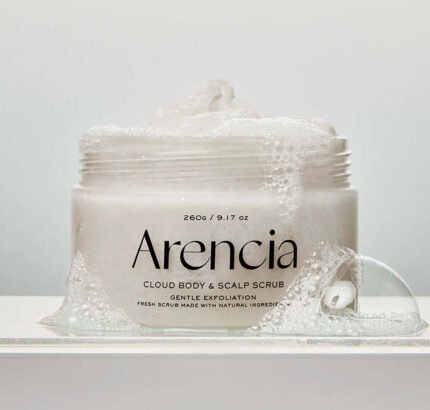Arencia Fresh Cloud Body & Scalp Scrub-White Tea & Neroli