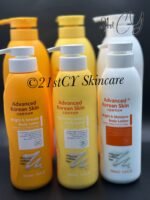 Advanced Korean Skin Bright & Clear Body Gel Wash -1200ml  | Lotion 500ml