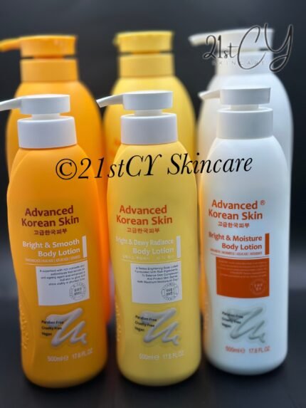 Advanced Korean Skin Bright & Clear Body Gel Wash -1200ml  | Lotion 500ml