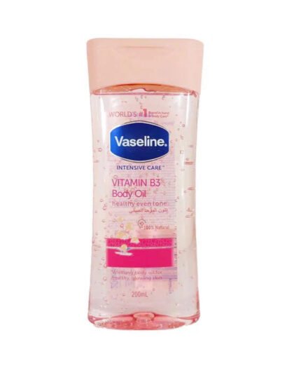 Vaseline Vitamin B3 Body Oil 200ml - Lightweight & Non-Greasy  1 PIECE ONLY.