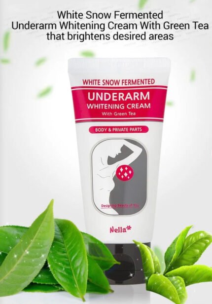 Nella - White Snow Fermented Underarm Whitening Cream With Green Tea