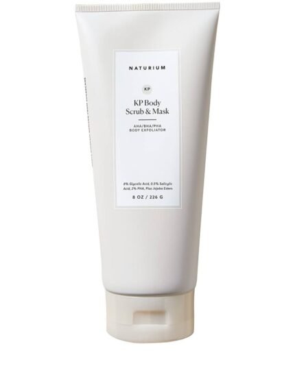 Naturium KP Body Scrub & Mask for Keratosis Pilaris, Bump Eraser Shower Scrub & Exfoliator for Skin, 8 oz /226g