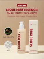 K-Secret- Seoul 1998 Essence : Snail Mucin 93% + Rice 100ml - Image 2