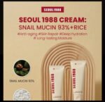 K Secret- Seoul 1998 Cream: Snail Mucin 93% + Rice. 100ml - Image 3