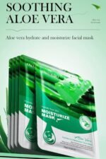 Aloe Vera Hydrate And Moisturize Facial Mask - Image 3