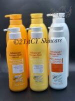 Advanced Korean Skin Bright & Clear Body Gel Wash -1200ml  | Lotion 500ml - Image 8