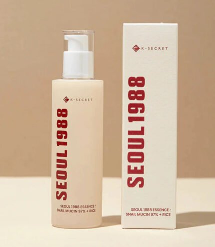 K-Secret- Seoul 1998 Essence : Snail Mucin 93% + Rice 100ml