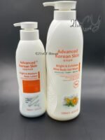 Advanced Korean Body Lotion & Gel Wash 1200ml & 500ml (A pack of 2) - Image 8