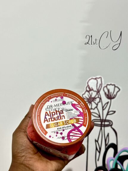 Alpha Arbutin Body Scuub- DR MEINAIER  Alpha Arbutin for Face and Body