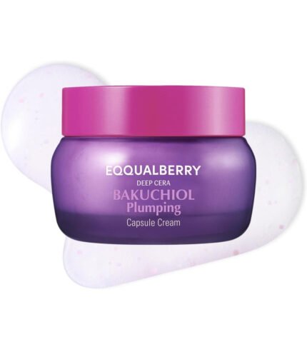 EQQUALBERRY Deep Cera Bakuchiol Plumping Capsule Cream  50ml