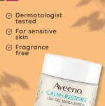 Aveeno Calm And Restore Oat Gel Moisturiser 50ml - Image 2