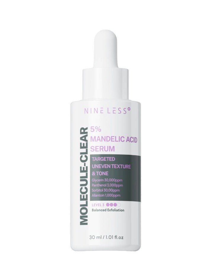 FullSizeRender_81edfed2-7db4-44fd-a205-7e68498b71a2.jpg Nine Less Molecule-Clear 5% Mandelic Acid Serum - Image 1