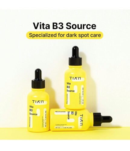 TIAM Vita B3 Source, 10% Niacinamide Serum, 2% Arbutin, Hyperpigmentation, Dark Spot Remedy, 1.35 Fl Oz