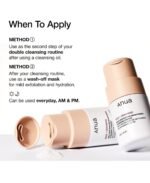 ANUA RICE ENZYME BRIGHTENING CLEANSING POWDER, Rice Mask, Ceramide, 40g/1.41fl.oz. - Image 5